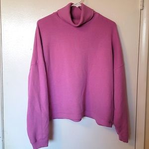 Oversized American Eagle Turtleneck Sweater